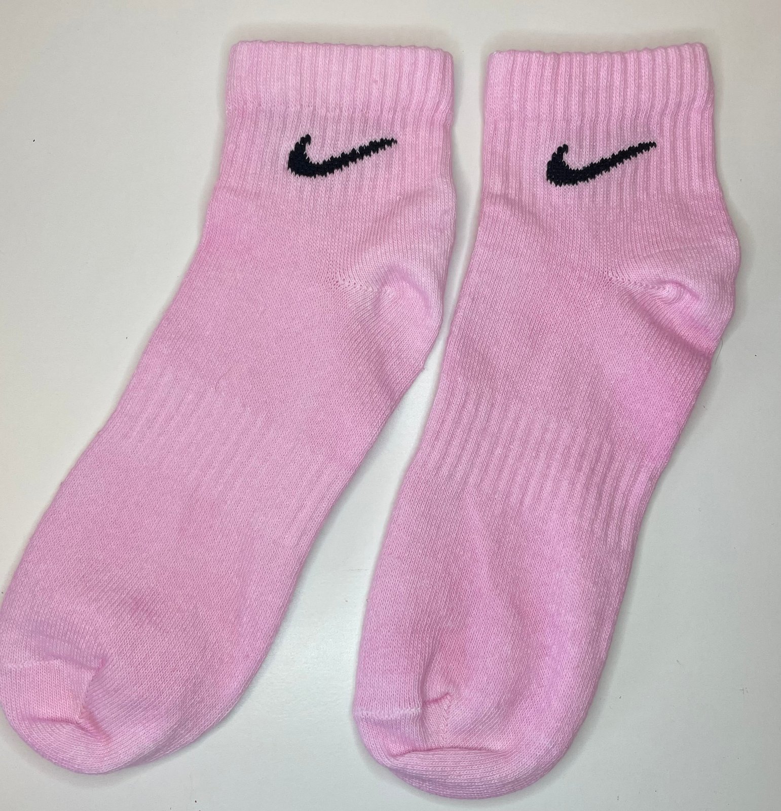 nike pink ankle socks