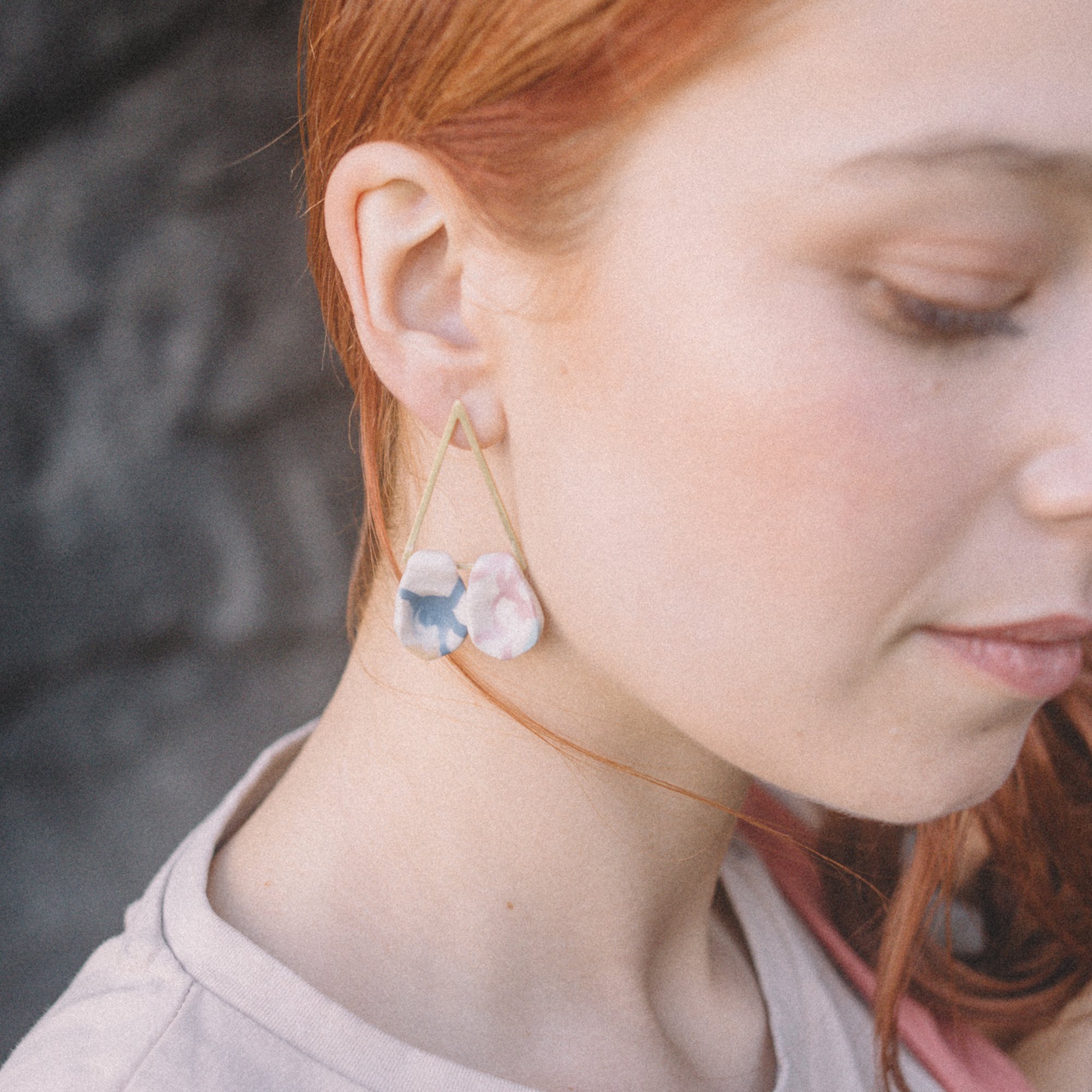 Image of pendientes TRAMONTANA oro