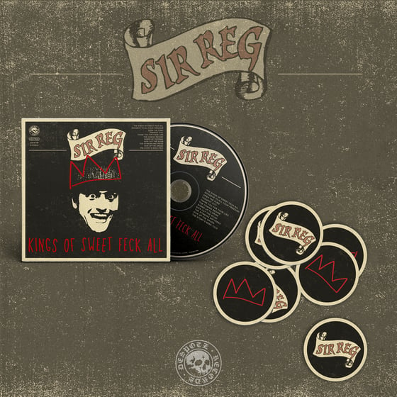 Image of Sir Reg - Kings Of Sweet Feck All (CD & Coasters)