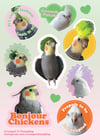 Crumpet Dumpling A5 Sticker Sheet