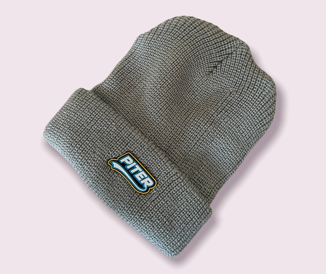 Image of Rubber stamped logo hat