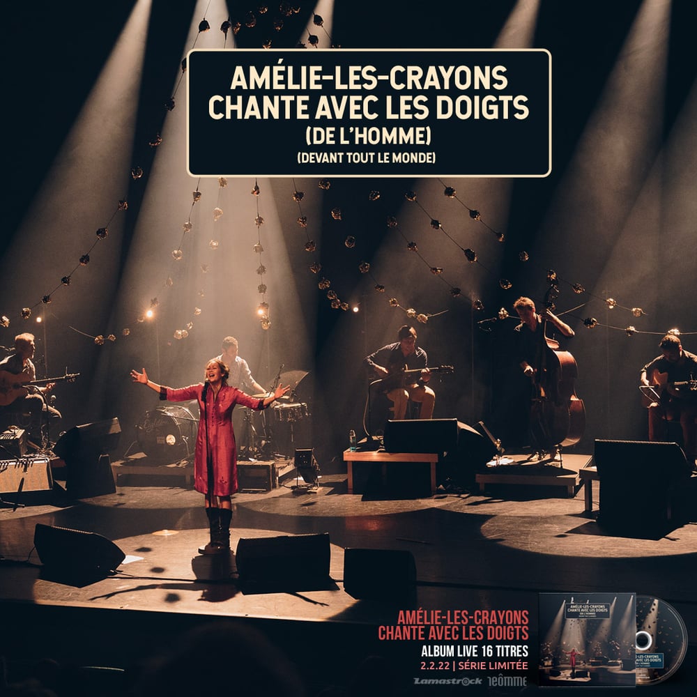 Image of Amélie-les-crayons chante avec Les Doigts (Live)