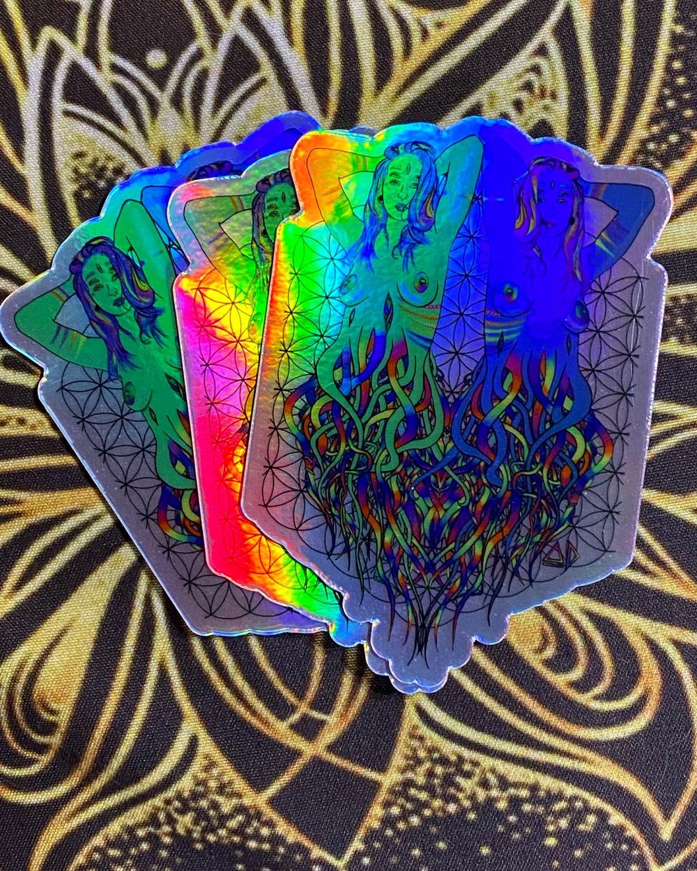 Custom Holographic Stickers // Customized for your brand by