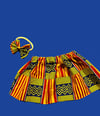 Kente Skirt and Bow