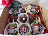 Image 3 of Choc dip strawberries.   NO delivery on Mothers day weekend.