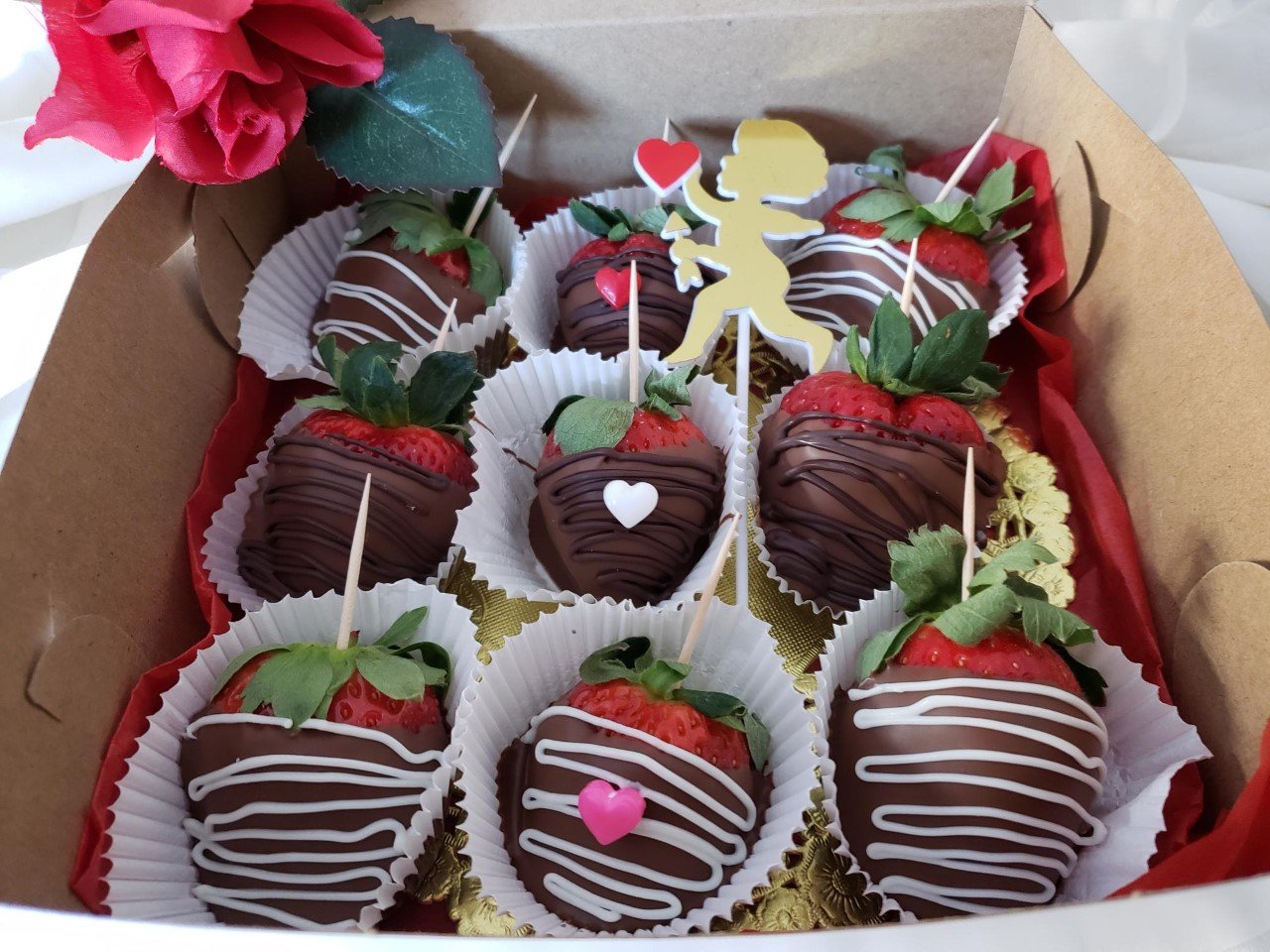 Alpine Chocolat Haus Plymouth - Stop in for chocolate covered strawberries!!  This weekend while supplies last!!