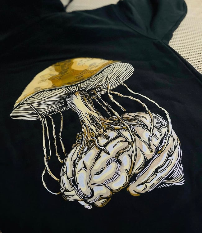 “Mind on Mushrooms”  Hoodies