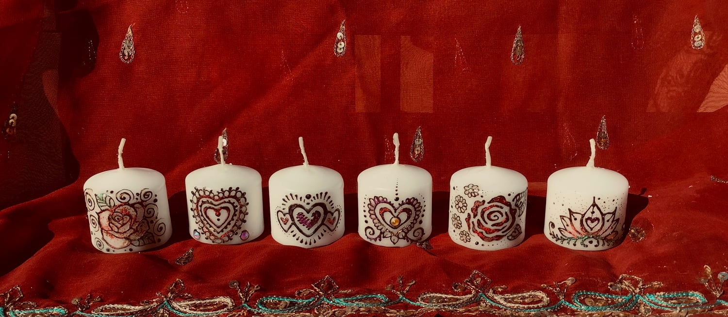 Image of Valentine Votives Candle Set 2
