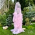Pink "Daphne" Nylon Chiffon Dressing Gown Image 2