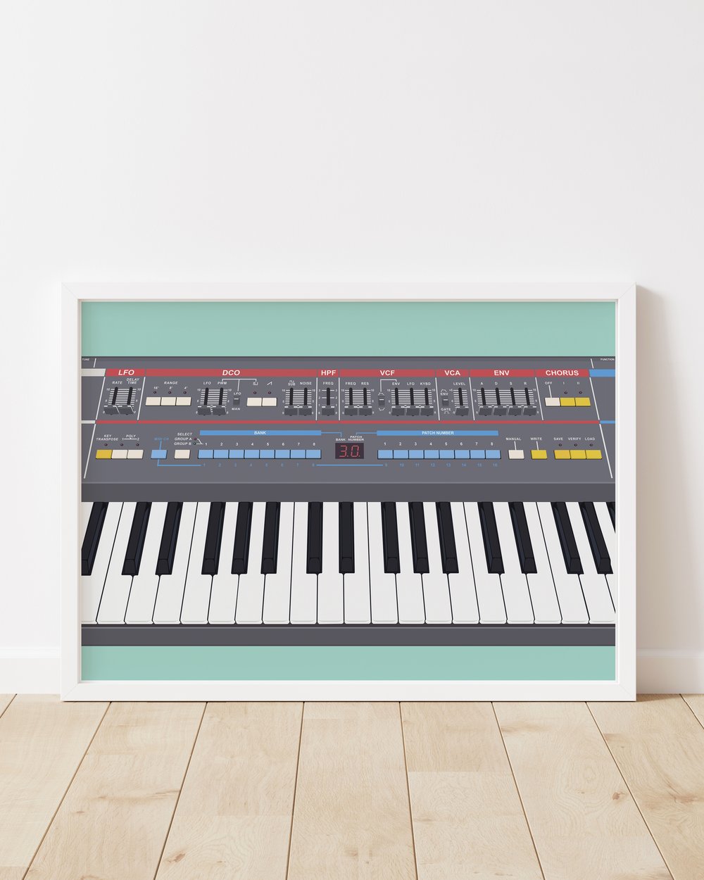 Image of Synth Keys Print