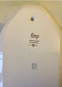 Image 2 of Figgjo Flint Made in Norway  - Vintage Ceramic Wall Plaque or Trivet