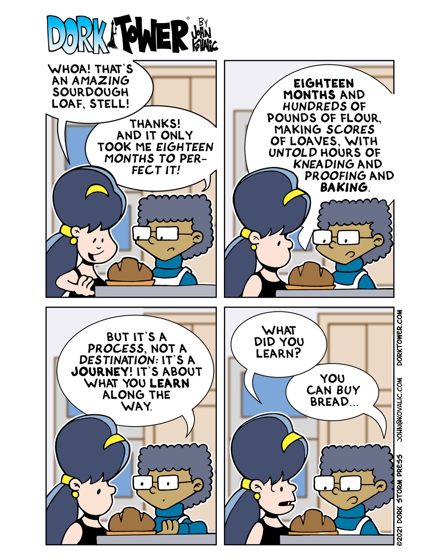 Image of Print Of Any Dork Tower Strip of Your Choice