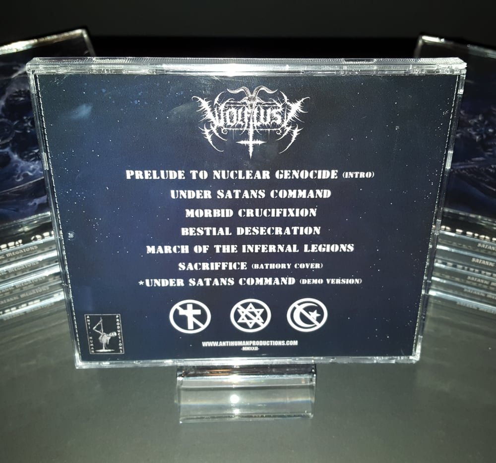 Wolflust - Satanic Megatons - MCD