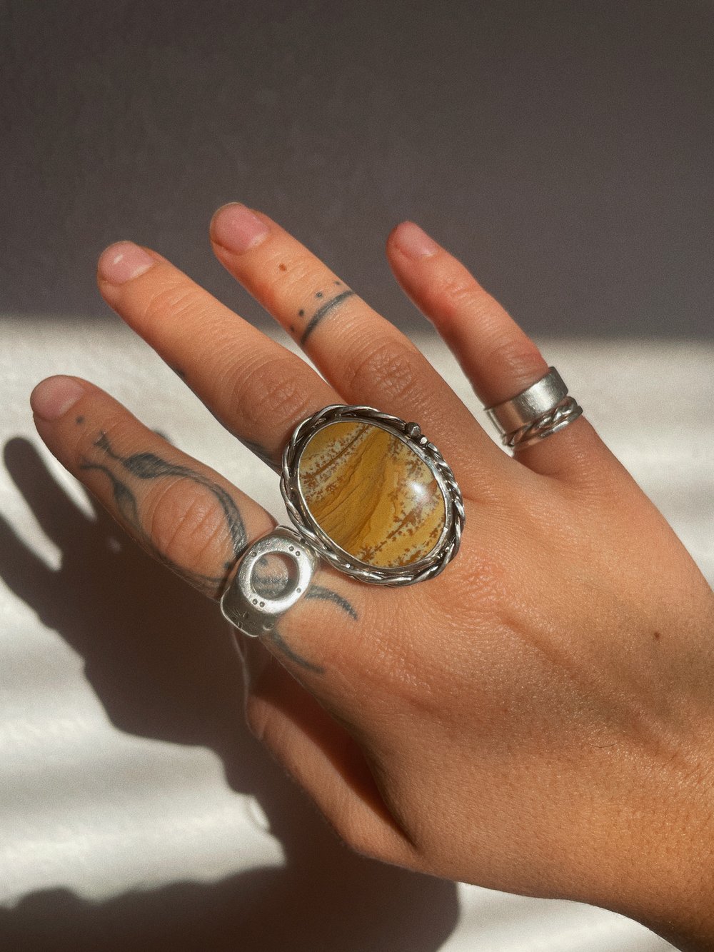 Image of Owyhee Jasper Lasso Ring