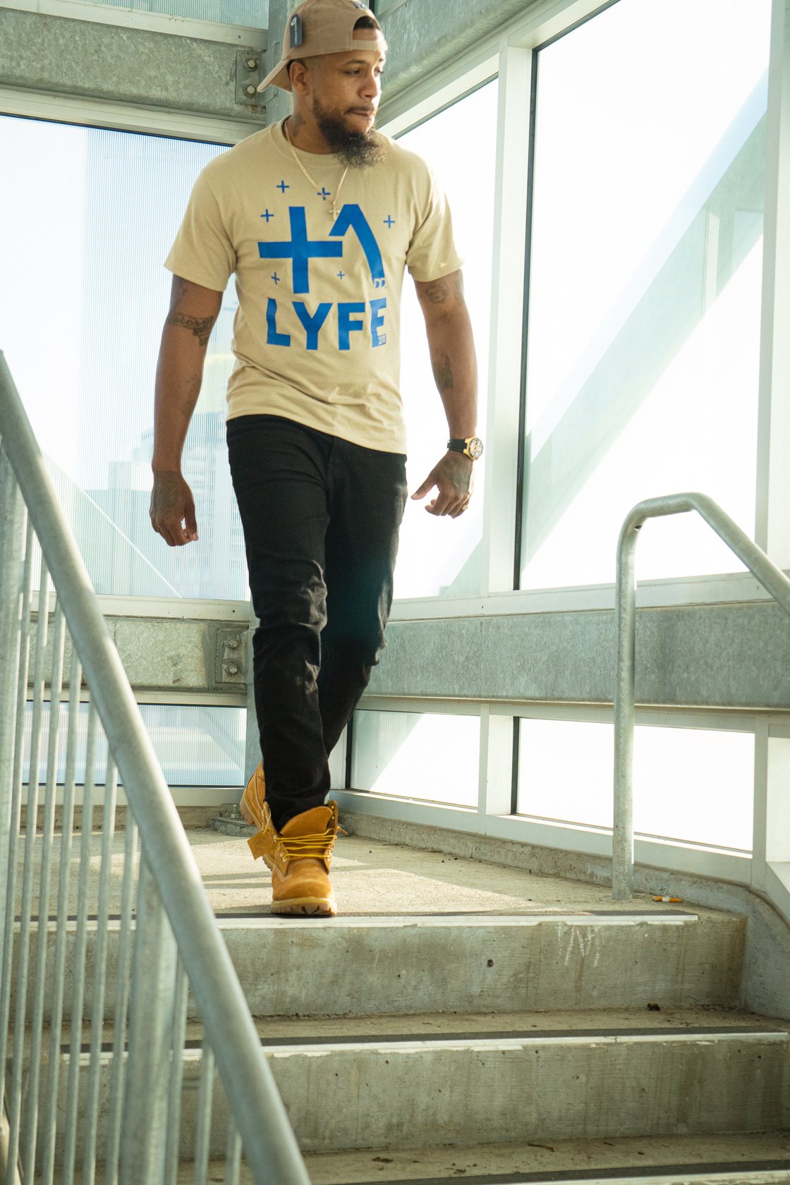 Image of Add Lyfe 2it Classic Tan T-Shirt