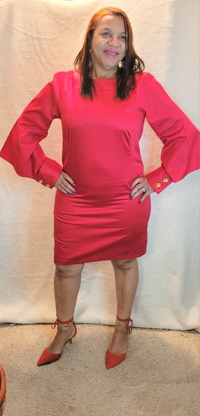 Image of Lil Red dress