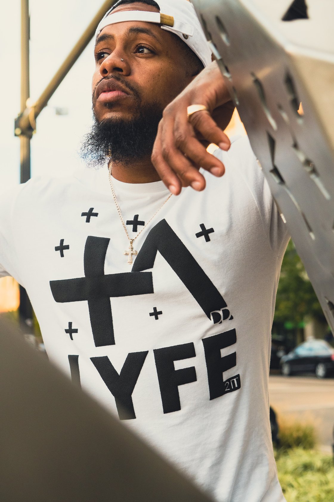 Image of Add Lyfe 2it Classic White T-Shirt