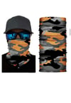 Black/Orange Camo 