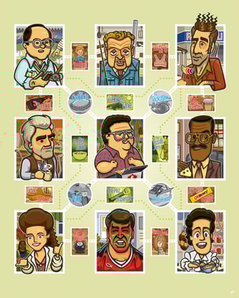 Image of 'Whole Lotta Nothing' - A3 print and A5 mini print