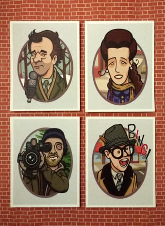 Image of Groundhog Day - Postcard prints (Set of 4)