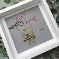 Image 3 of Couple sat on swing Artwork