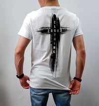 Image 1 of MESSY CROSS - WHITE