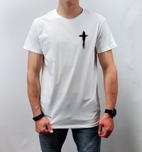 Image 2 of MESSY CROSS - WHITE