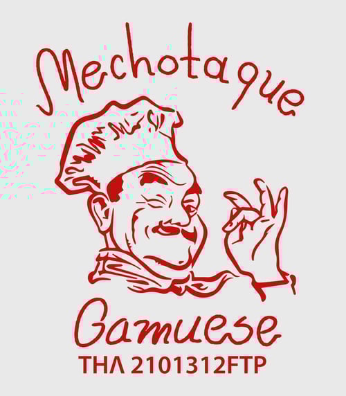 Image of Mechotaque Gamuese- White-T-Shirt