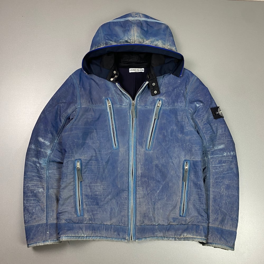 Image of AW 2010 Stone Island Liquid Reflective jacket, size large