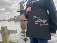 Image 2 of No bad dogs tote bag