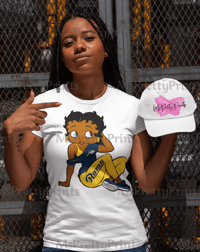Image 2 of LA Rams Custom Front/Back Personalized Tshirts
