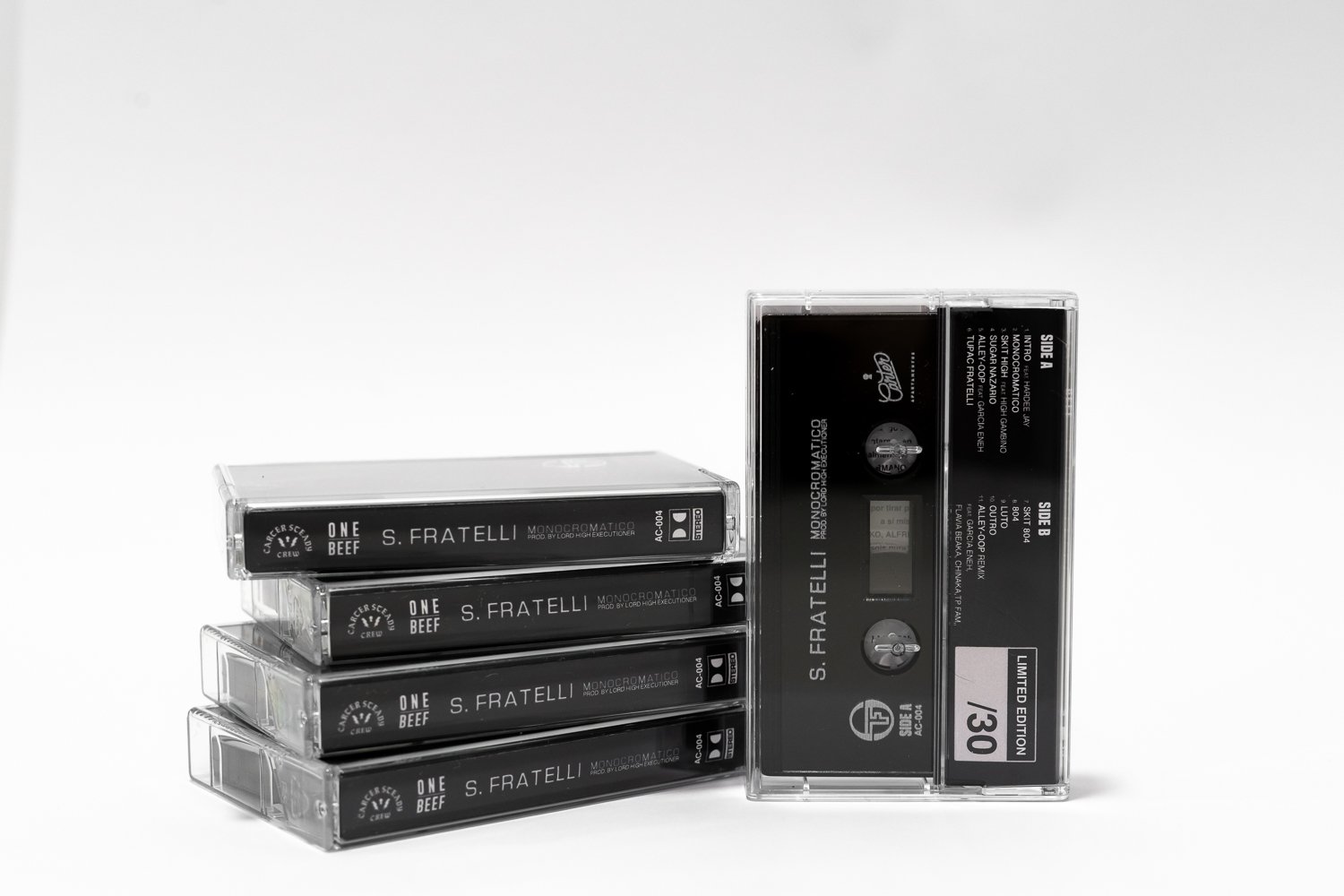 Image of Cassette "Monocromático" Sugar fratelli y Lord High executioner.