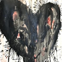 Image 2 of «DARK HEART» (Original Painting)
