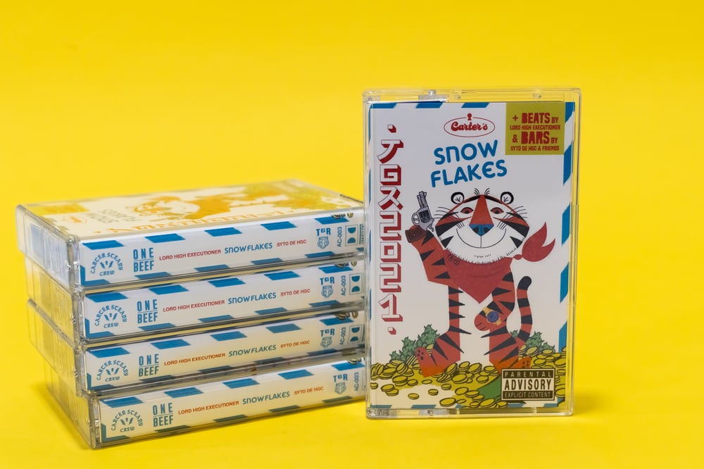 Image of Cassette Snow Flakes EP. By: Lord High executioner y Syto.hgc 