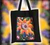 Sunflower Canvas Totes