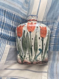 Image 1 of Orange Tulip Vase sold to Kerry 