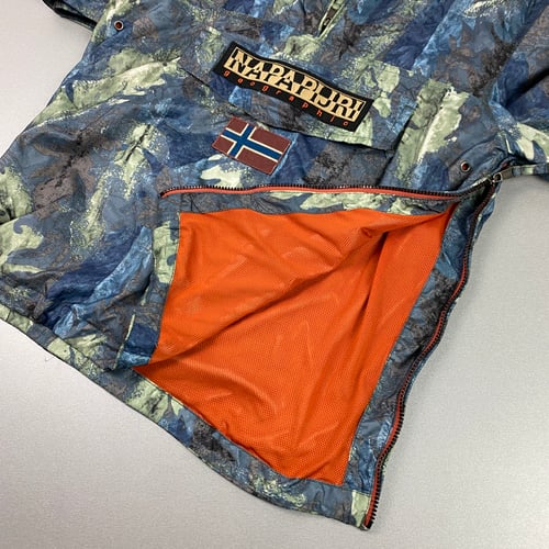 Image of Napapijri 1/4 zip up jacket, size large