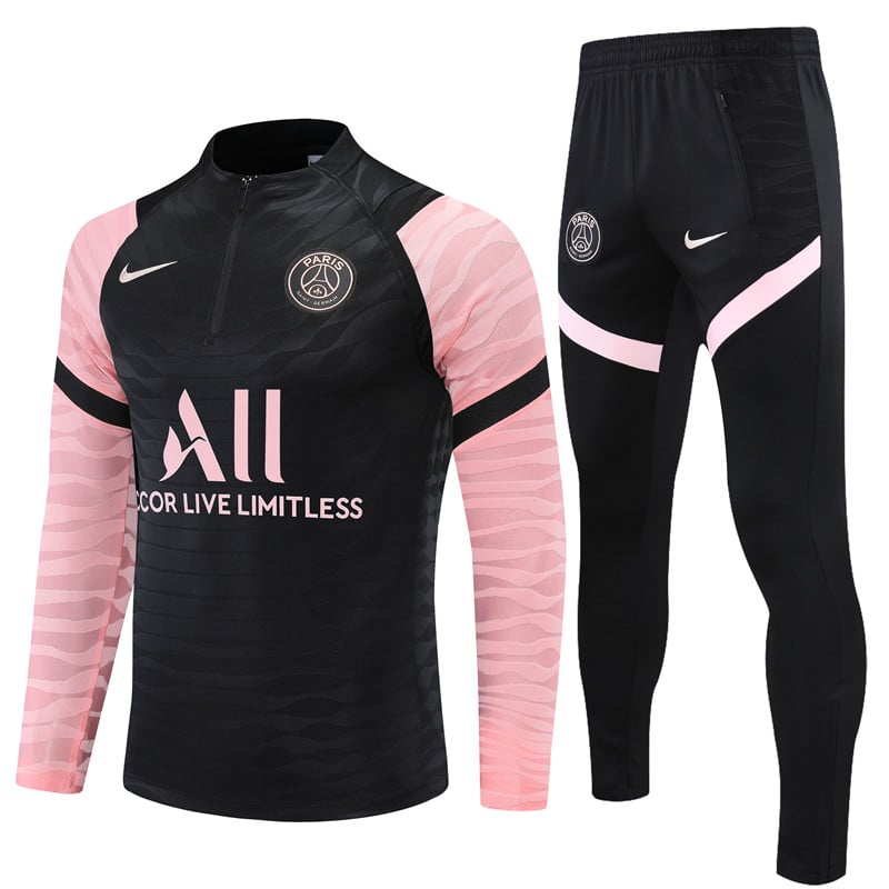 psg tracksuit pink black