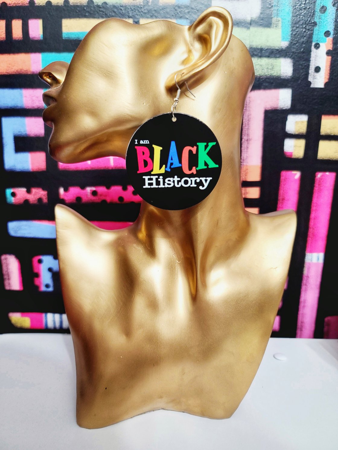 Image of I Am Black History Earrings