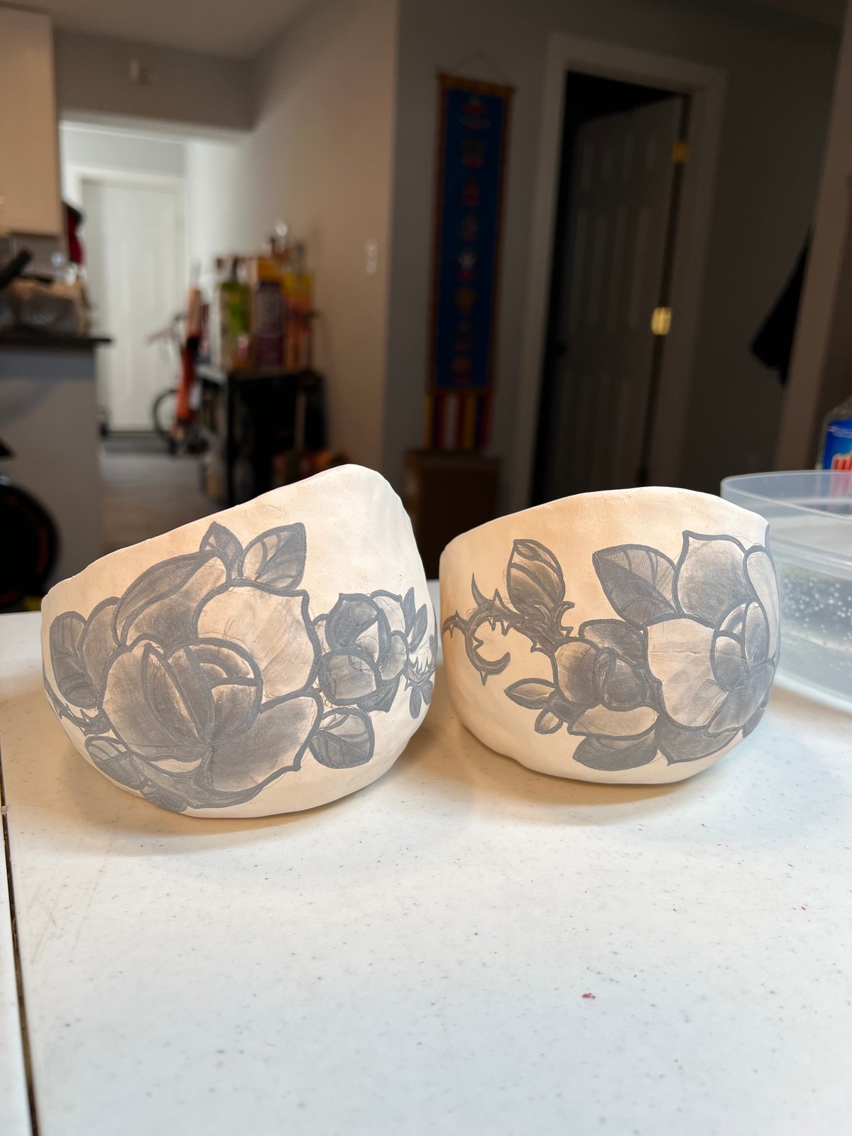 Image of Work In Progress: Roses - pair