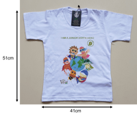 Earth Heroes Cotton Bamboo t-shirt for kids