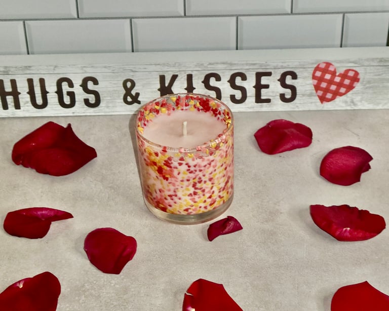 Exclusive Signature Love & Kisses Candles Image 4