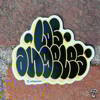 LA THROWUP’ YELLOW (STICKER)