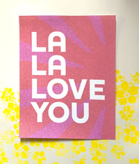 Image 2 of La La Love You - 11 x14 print