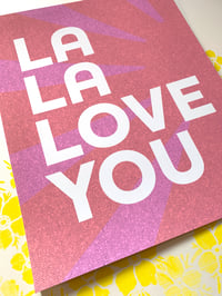 Image 3 of La La Love You - 11 x14 print