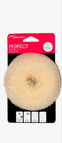 Image 2 of Donut Bun - Black, Blonde & Brown