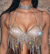 Image 1 of “Ciara Crystal Bra “