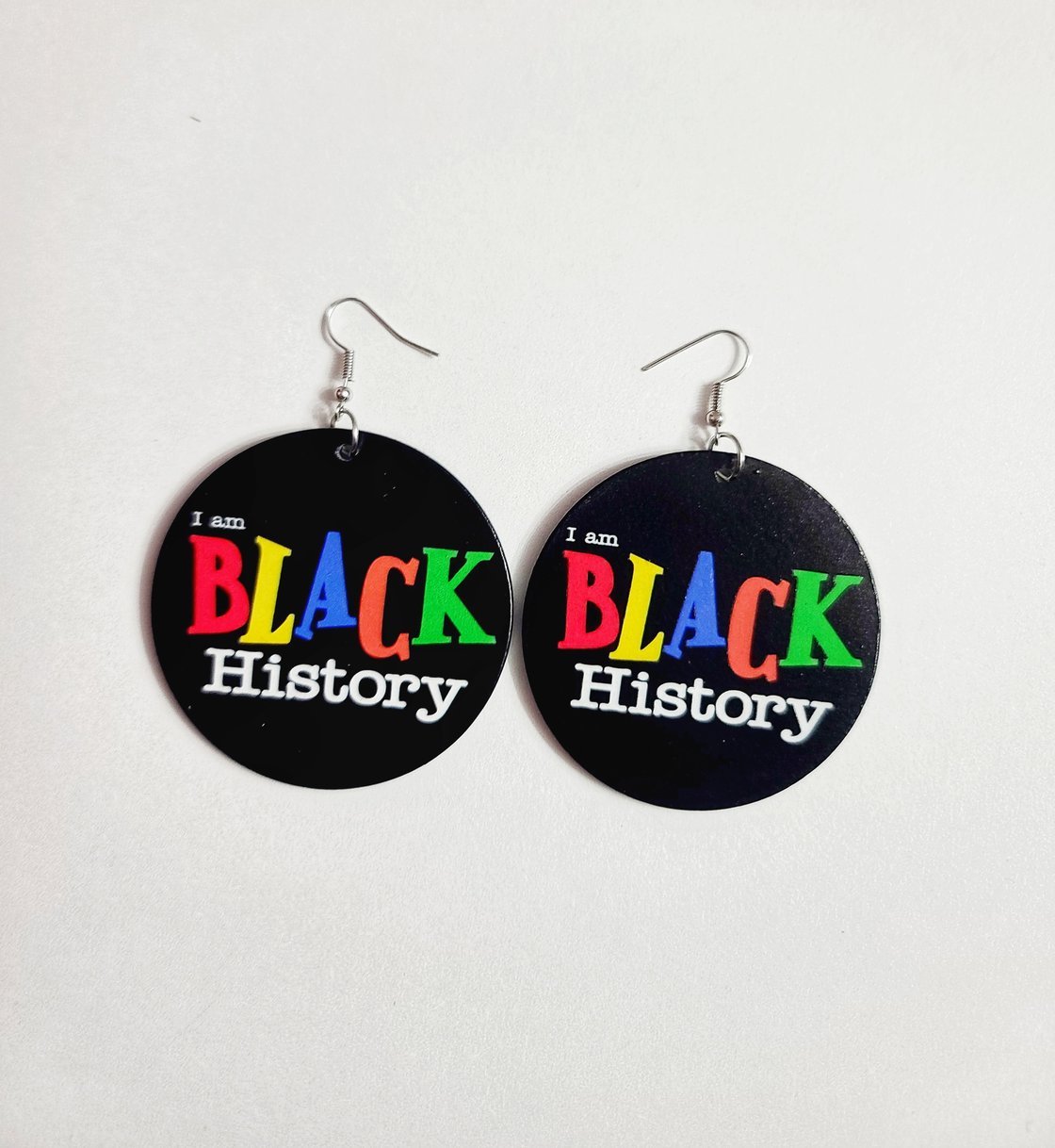 Image of I Am Black History Earrings