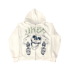 SHOOTER ZIP HOODIE WHITE