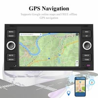 Image 4 of Android Headunit CarPlay Sat-Nav Ford Focus Fiesta Transit Kuga C/S-Max Galaxy Stereo Radio WIFI BT 